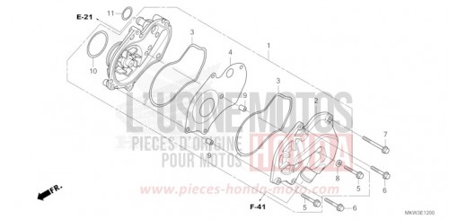 POMPE A EAU NC750XAM de 2021